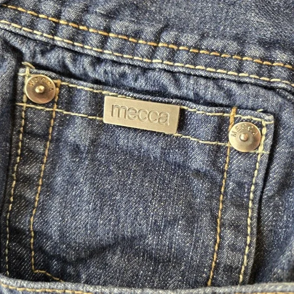 Mecca Men's Shorts High Rise Wide Leg Button Back Pockets 40" Waist 15" Inseam - Picture 12 of 12